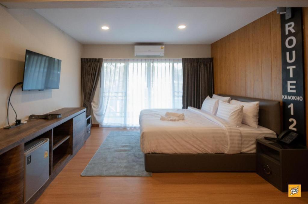 Hotel Route12 Amphoe Amphoe Khao Kho Exterior foto